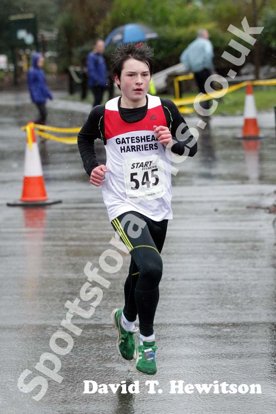 Year 9 and 10 no 545  Saltwell Road Race.